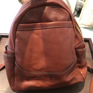 Mini Brown Frye Backpack